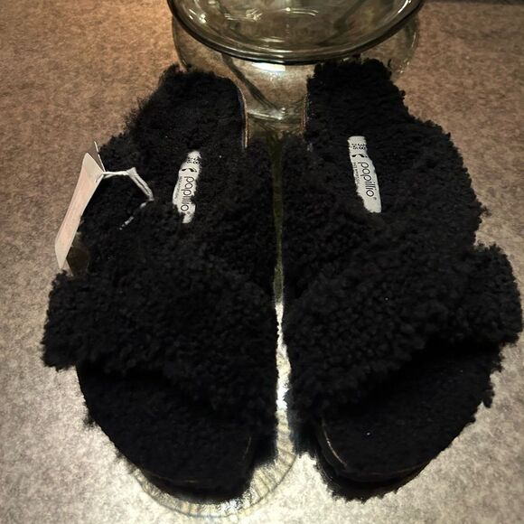 Birkenstock Papillio Arizona Big Buckle Shearling NWT - Picture 3 of 4